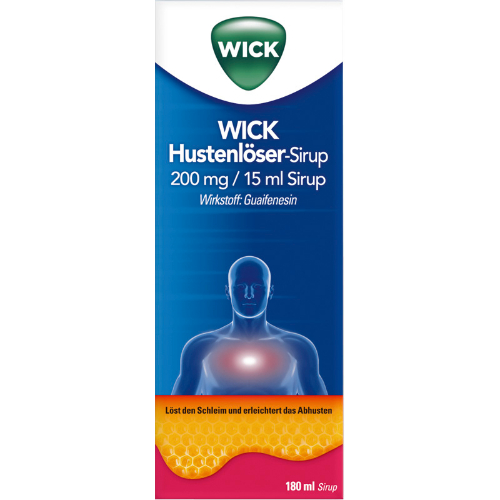 WICK Hustenlöser-Sirup mit Honigaroma